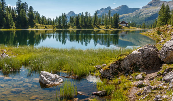 Bergsee in der Schweiz