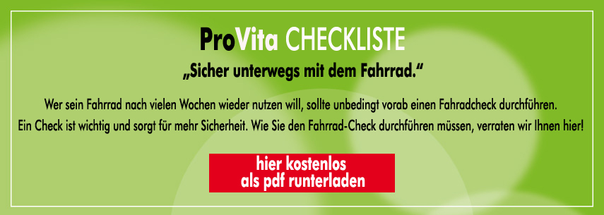 checkliste fahrradcheck