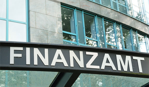Ein Finanzamt Gebäude