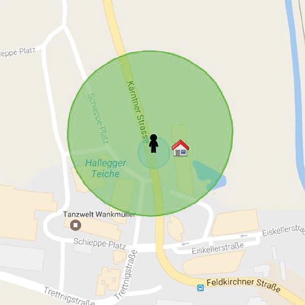 Provita mobiler Notruf mit GPS Anzeige